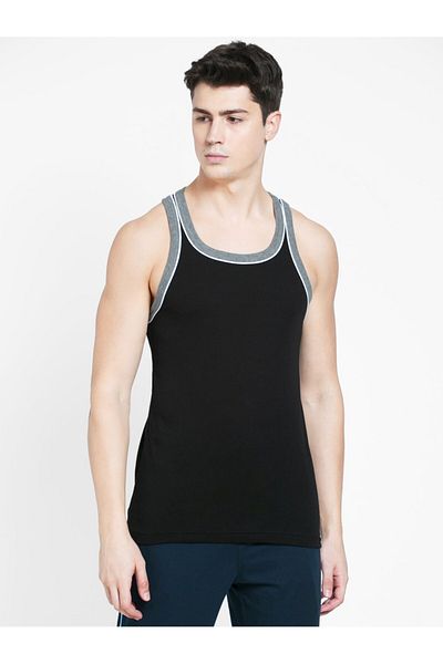 JOCKEY 24X7 Racer Back Tank Top 1467-01 Blue