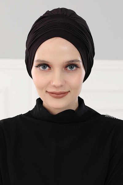 Aisha's Design حقيبة قطنية ممشطة مطوي موديل B-19