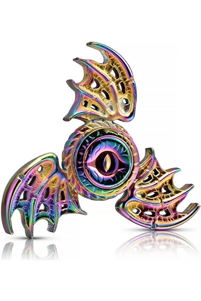 Choice مجموعة واحدة من لعبة فيدجيت سبينر المعدنية ذات أجنحة التنين والعين الث...