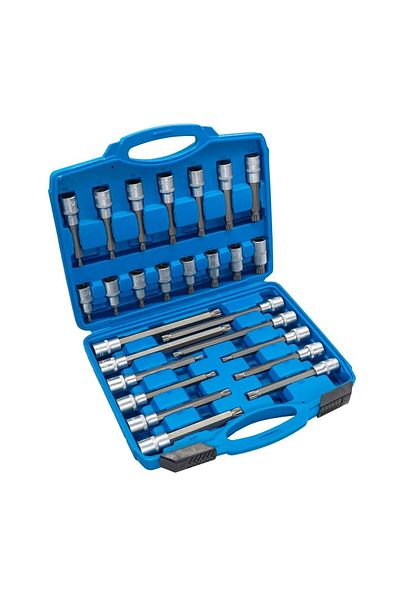 GRAYZER Gra-22M m Type 12 Corner Torx Socket Set 26 Pieces
