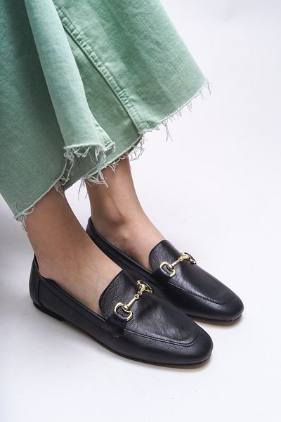 Riccon Ophisalia Black Women's Ballerinas - 001293   Model