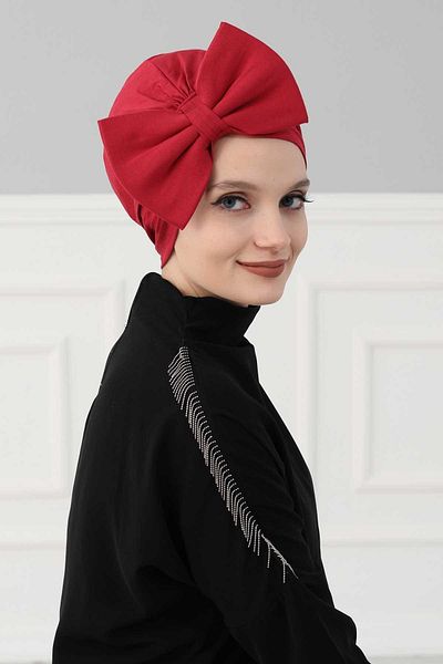 Aisha's Design Giant Bow Bonnet,b-11