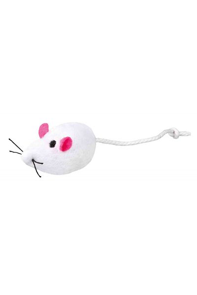 Trixie 5cm Plush Cat Toy - Mouse with Cat Herb