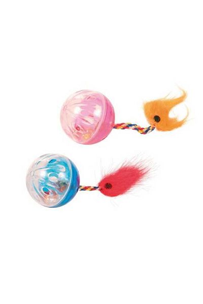 Trixie Cat Toy Bell Ball 4.5cm 2pcs