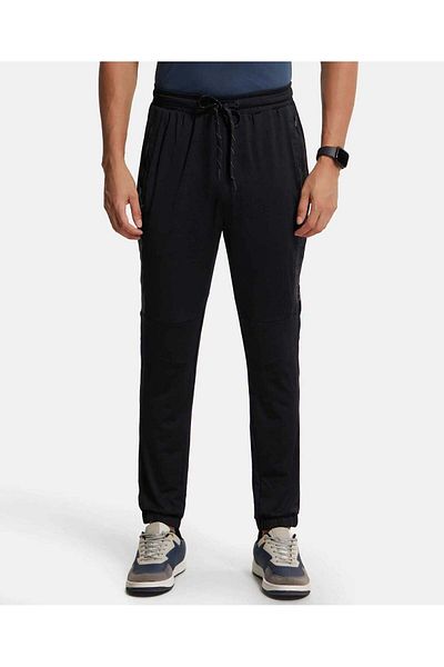 JOCKEY Move-Mens Slim fit Track Pant MV12-01 Black