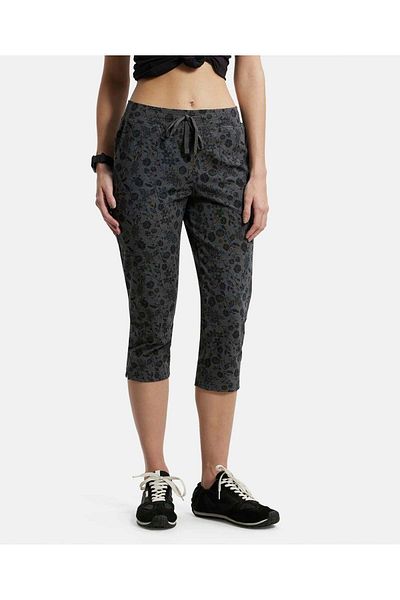 JOCKEY 24X7 Capri Pants 1300-01 Gray