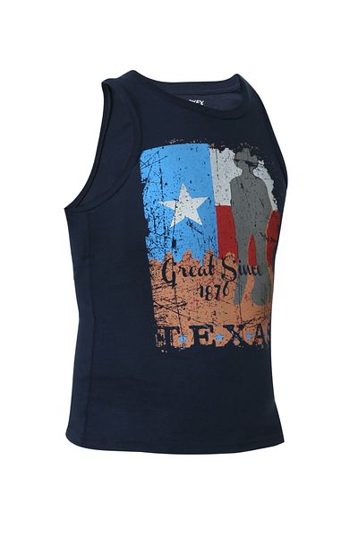 JOCKEY 24X7 Racer Back Tank Top 1467-01 Blue