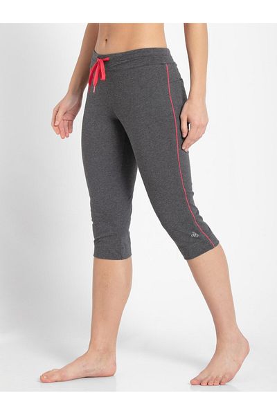 JOCKEY Athleisure-Womens BU-Knit Pant  1390-01 Gray