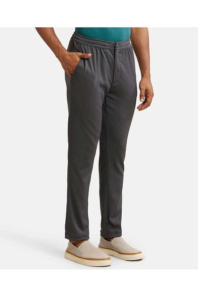 JOCKEY INTERNATIONAL COLLECTION ALL DAY PANTS IM07-01 Gray