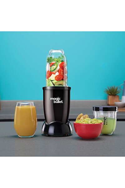 Magic Bullet Blender Başlangıç Seti, 10.000 Rpm Hızlı Hepsi Bir Arada Blender, 200 Watt