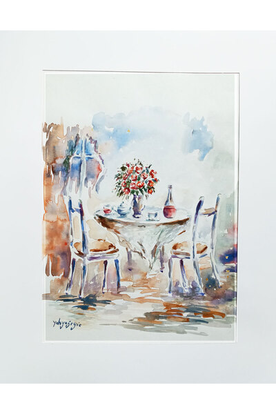 Sarisa Pictură originală în acuarelă