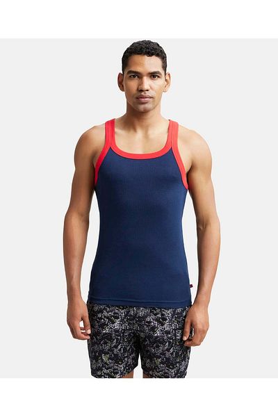 JOCKEY Athleisure-Womens Tank Top MW22-01 Blue