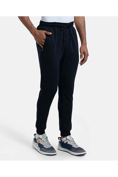 JOCKEY Athleisure-Mens Strait fit Track AM02-01 Black