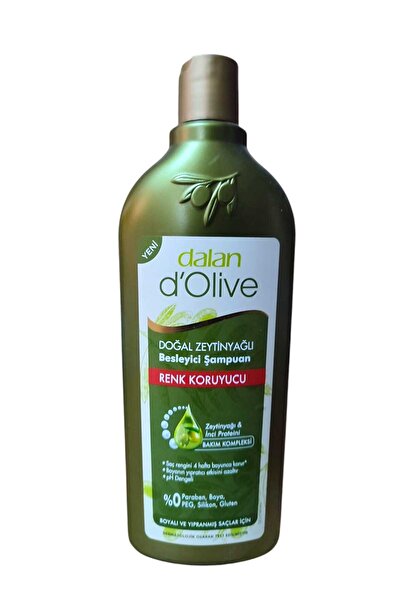 Dalan DOĞAL ZEYTİNYAĞLI BESLEYİCİ ŞAMPUAN RENK KORUYUCU 400ML