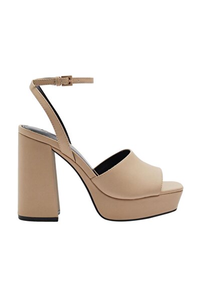 PARFOIS Yüksek Topuklu Nude Sandalet