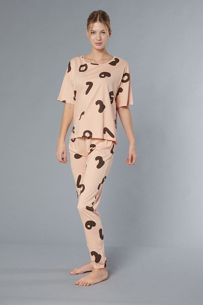 Rubina Secret Σετ γυναικείες πιτζάμες από 100% βαμβάκι - Oversize 4 εποχές [2025- ΑΝΟΙΞΗ]