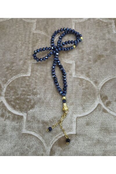 TABASAFE 10 Pcs Mixed Color Shiny Crystal Rosary