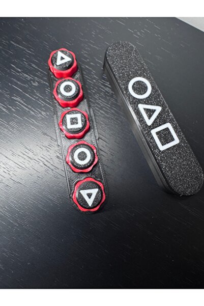 3D Squid Game 5 Taş Oyun Seti-kutulu