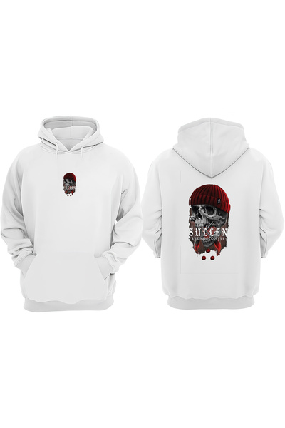 Anetos Sullen Art Collective Design Rucsac cu imprimeu Alb Swea tricou