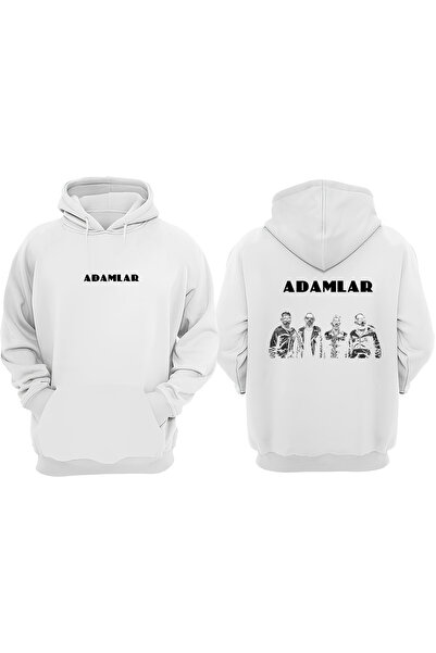 Anetos Adamlar Design Rucsac cu imprimeu Alb Swea tricou