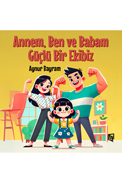 Lora Yayıncılık Aynur Bayram - Annem, Ben ve Babam Güçlü Bir Ekibiz