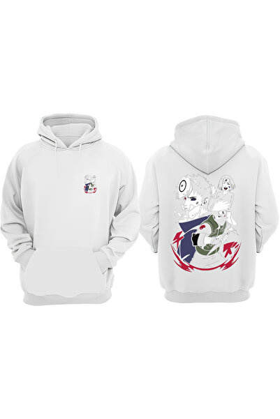 Anetos Team Kakashi Design Rucsac cu imprimeu Alb Swea tricou