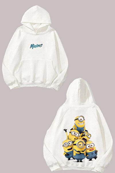 Anetos Minios Design Spate cu imprimeu Alb Swea tricou