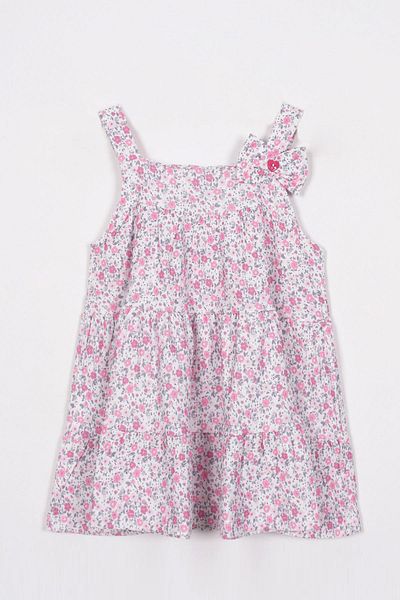 zepkids Rochie de fetiță de culoare roz cu detaliu fundă