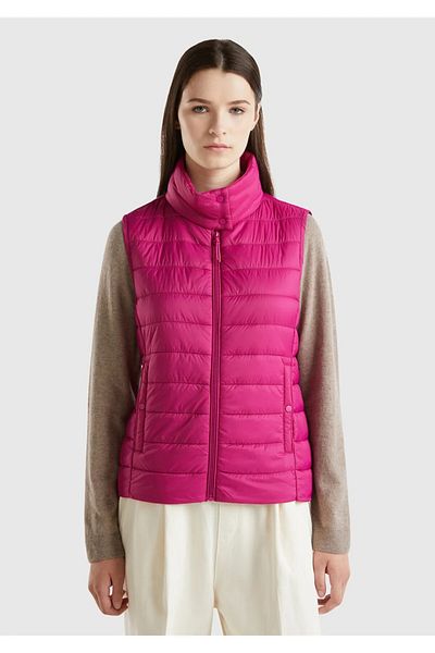 United Colors of Benetton Benetton Kadın Recycled Polyester Dolgulu Pufa Yelek 2TWDDJ003 BNT-W YELEK