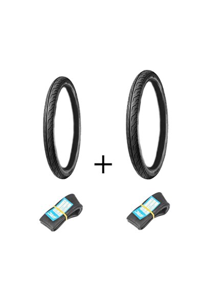 ANLAS 2.00-17 - 2.00-19 Iç Dış Lastik 17-19 Ince Lastik Seti