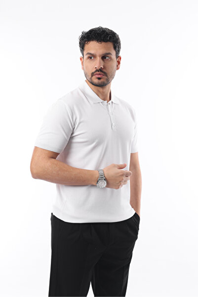 İDS COLLECTİON ERKEK VİSKOZ KARIŞIMLI TRİKO POLO T-SHIRT 3 DÜĞMELİ ESNEK VE NEFES ALAN KALİTELİ