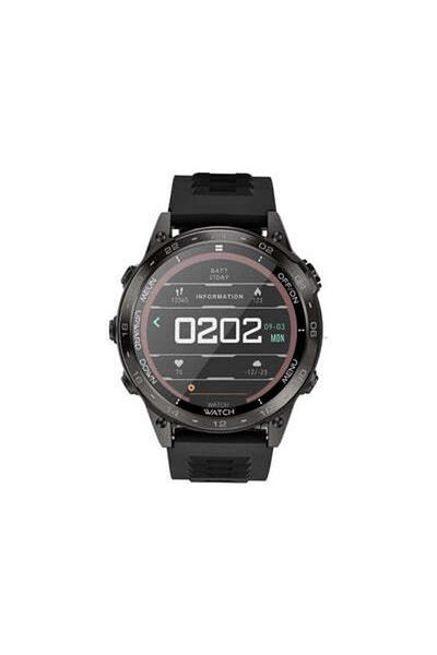 telux SPORTX Smart Calling Watch with 1.39” FHD Display & AI Voice Assistant, 5 Days Battery, Black