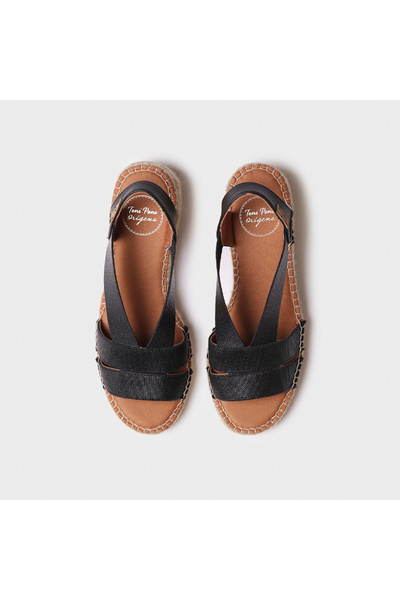Toni Pons Women/Girls Sandals - Toni Pons Black