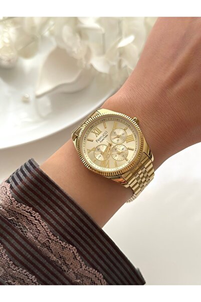 Ferrucci FERRUCCİ- (gold) Jübile kordon kadın kol saati-