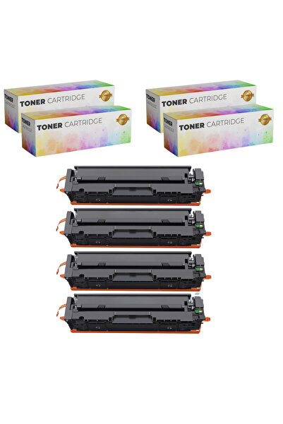 HP 203A TONER - CF540 TONER 4 RENK Pro MFP M281fdw M254dw M280nw M254nw M281c...