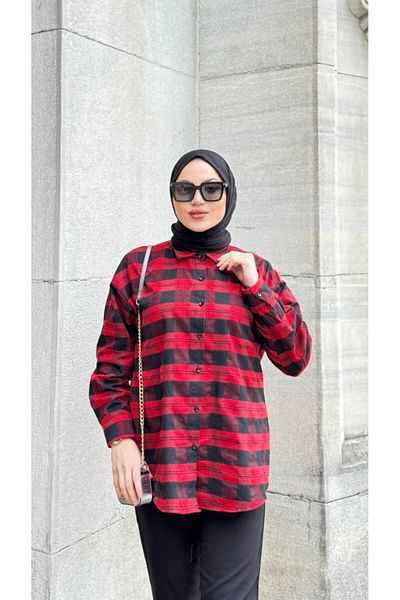 leyla sanat sanata yeni bir bakış açısı Leyla Sanat a New Perspective on Art Women's Long Sleeve Collared Front Button Woven Shirt