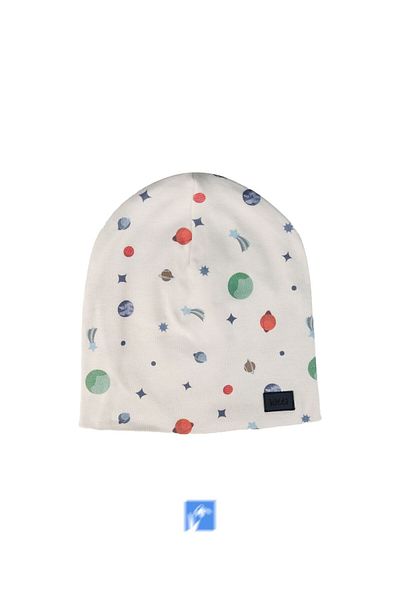 Kardelen Butik Denizli 100% Cotton Double Layer Baby Boy Combed Cotton Beret (0-18 Months)