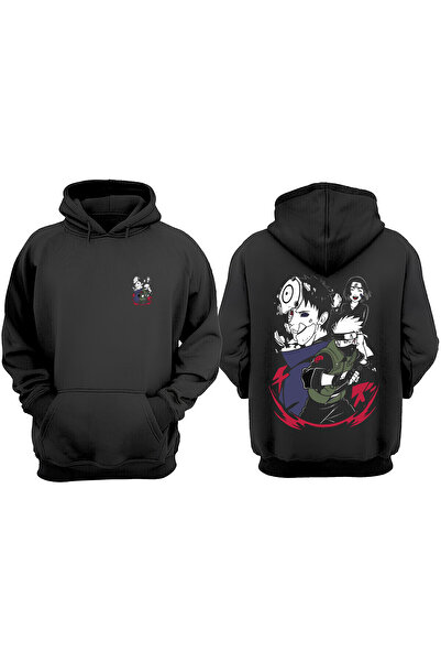 Anetos Team Kakashi Design Rucsac cu imprimeu Negru Swea tricou