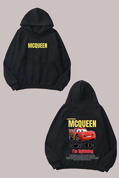 Anetos Macqueen Design Rucsac cu imprimeu Negru Swea tricou