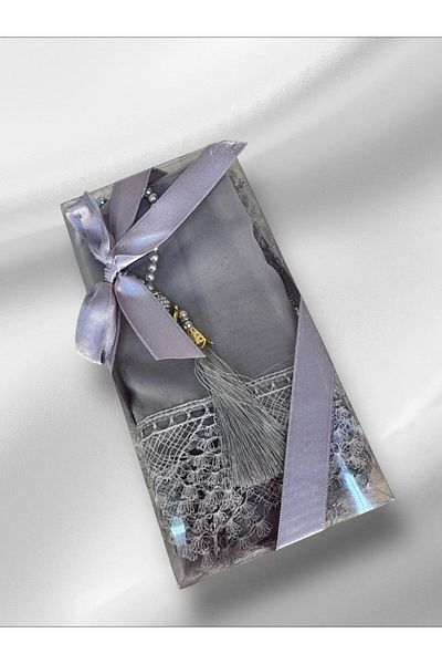 TUTUYA TEXTIL Πολυτελές σάλι με κορδόνια - Pearl Prayer Beads and Dowry Bundle Home Concept