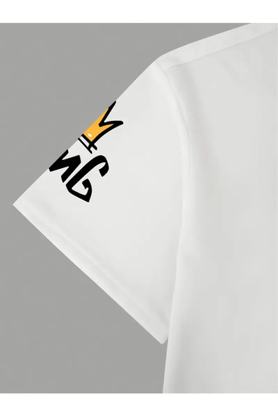 PENTHİLUS Unisex μπλουζάκι Oversize Hey Printed.