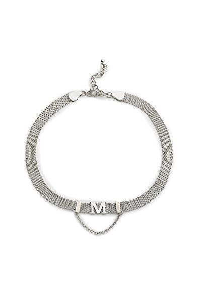 Twist SLOGANLI CHOKER KOLYE