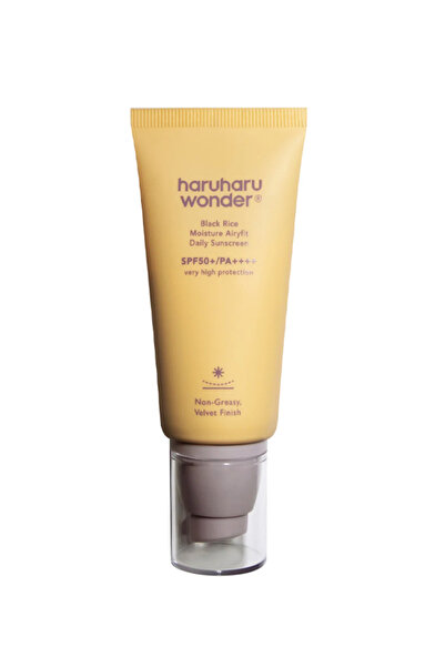 Haruharu Wonder كريم الوقاية من الشمس اليومي من Black Rice Moisture Airyfit S...