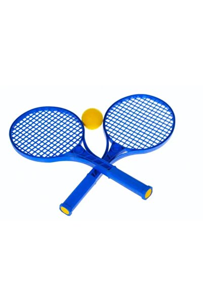 abnturk Plastik Raket Çocuk Oyuncak 2 Kişilik Tenis Seti