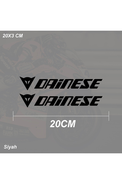 ARONA Dainese Sticker Motosiklet Araba Kask Etiket Çıkartma Yapışkan