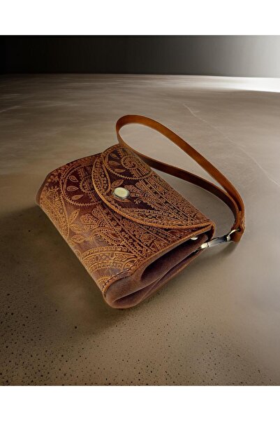TeriArte محفظة جلدية منقوشة أصلية للنساء، محفظة جلدية حقيقية، محفظة حزام، حقي...