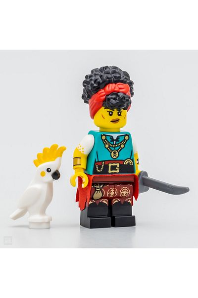 LEGO Minifigure Pirate Quartermaster Mini Figure Series 71048