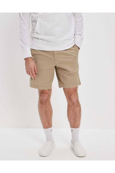 AMERICAN EAGLE AE Flex 9" Lived-In Khaki Short