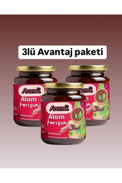 Toros Atomu Anzeli Özel Karışımlı 240 gram 3lü avantaj paketi
