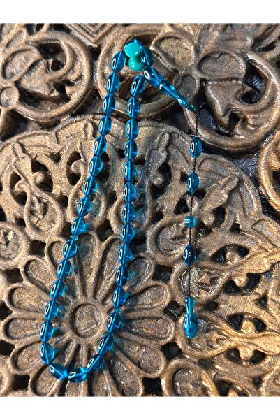 zarif atölye Mehmet Barlak Signed Fire Amber 6/11 Rosary in Special Box